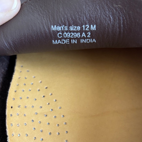 Cole Haan Dark Brown Leather Slip-On Loafers Men’s Size 12 M